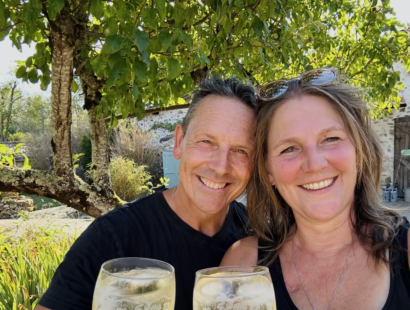 Sleep om deze afbeelding te verplaatsen Richard en Martine